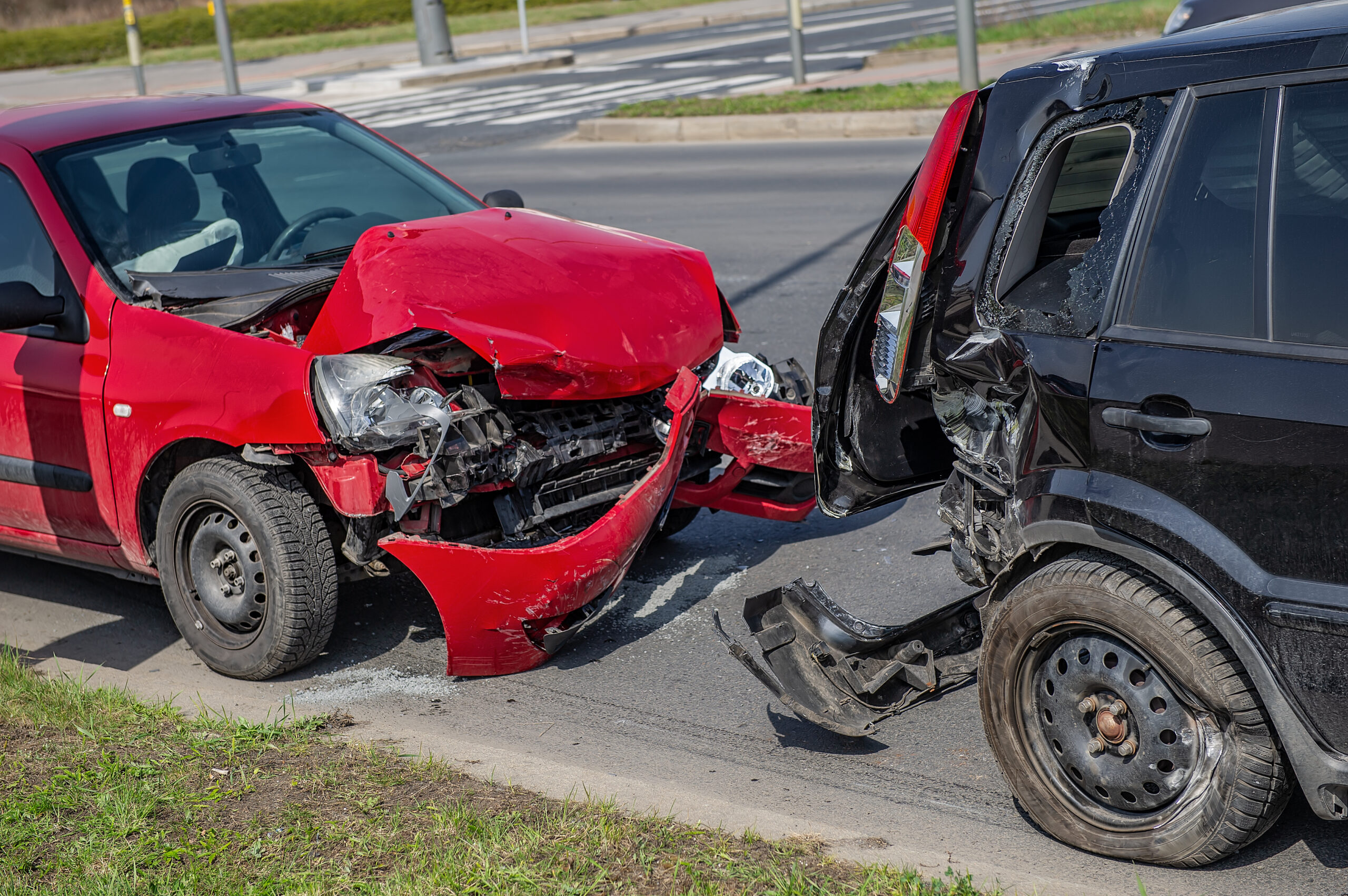 Two-SUV crash at Hampton Roads Center Parkway and Meridian Parkway in Newport News