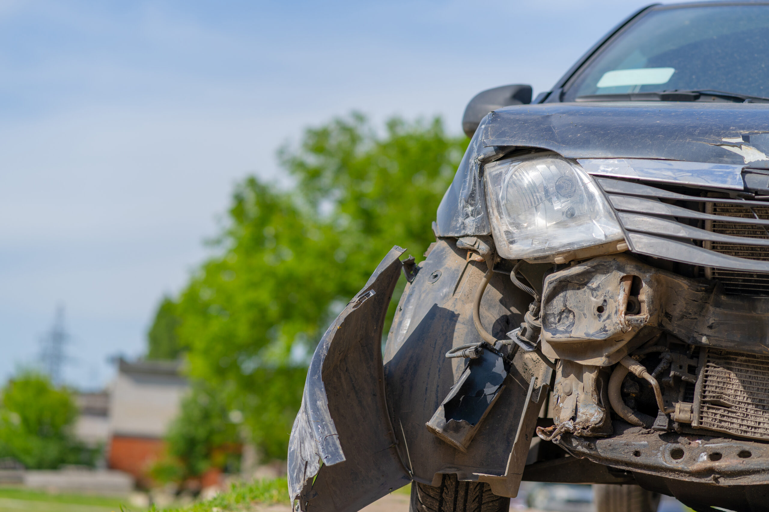 Head-on hit-and-run accident on Shore Drive in Norfolk Virginia